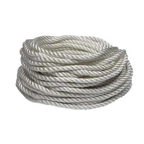 Rope Polypropylene Steel Flex 3 Strand-β10ππ-Light Grey-π/πeter