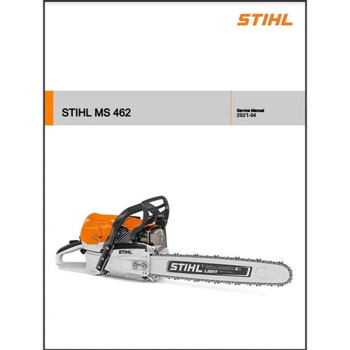 Service Repair Manual MS462 STIHL-