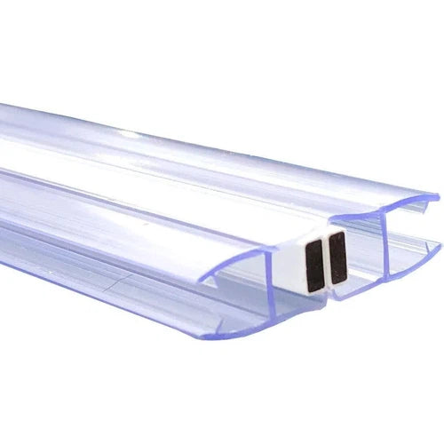 Shower Door Magnetic Seal Strip 180°-𝑇5-6𝑚𝑚 x 𝐿2𝑚-