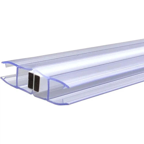 Shower Door Magnetic Seal Strip 180°-𝑇5-6𝑚𝑚 x 𝐿2𝑚-