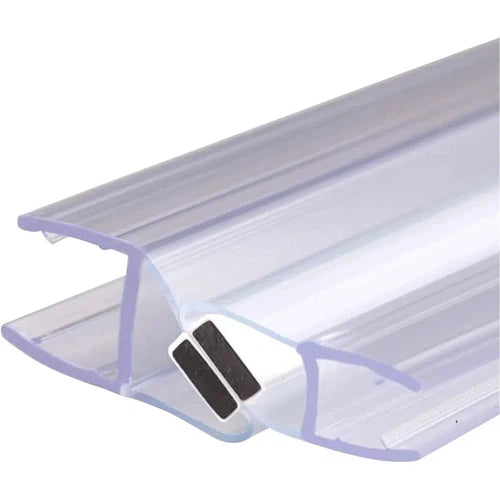 Shower Door Magnetic Seal Strip 90/180°-𝑇5-6𝑚𝑚 x 𝐿2𝑚-