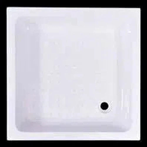 Shower Tray Square Fibreglass-800x800mm-White-