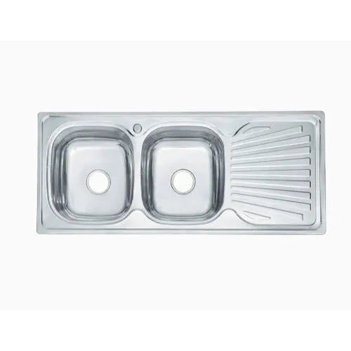 Sink Drop In Double Bowl End Africano-