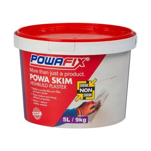 Skim Plaster Powa Skim Powafix-5ℓ-High Build-