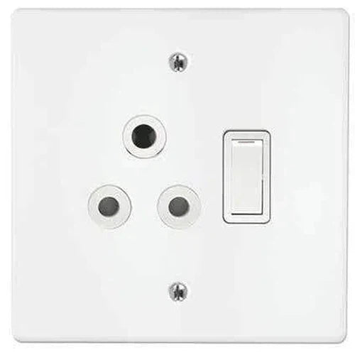 Socket 4x4 Steel Classic Crabtree-Single