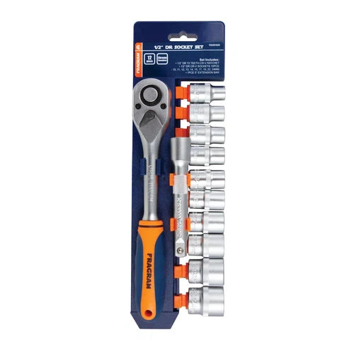 Socket Set 1/2" 12pc Fragram-