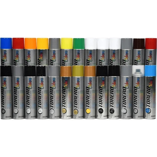 Spray Paint Standard Colors-Gloss White-300ml-