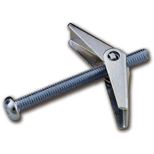 Spring Toggle Wing Nut + Machine Screw 𝑝/𝑔ram-M4x50𝑚𝑚(±154/𝐾𝑔)-