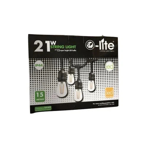 String Light 15m with Bulbs-