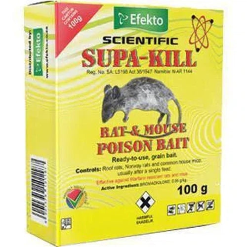Supa Kill Rat & Mouse Grain Efekto-100π-