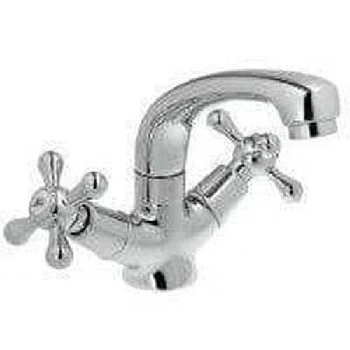 Tap Basin Mixer Swivel Spout Victorian Handle-Default Title