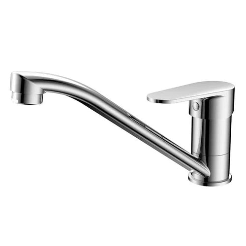 Tap Sink Mixer Deck Long Rounded Lever-Chrome