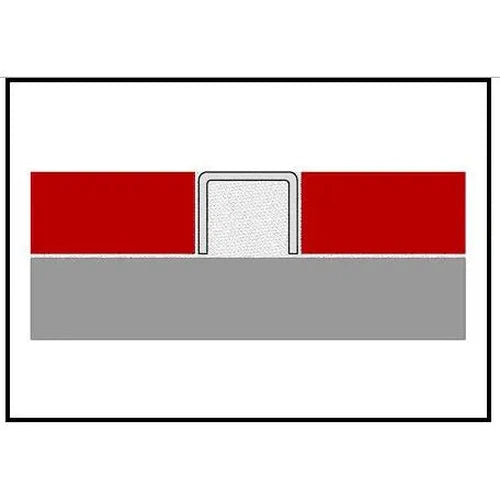 Tile Listello Stainless Steel-12mm-2.5m-