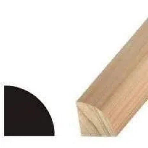 Timber Moulding Quarter 1/4 Round Pine Β»-β19ππ x πΏ2.4π-
