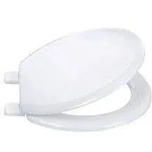 Toilet Seat MDF Nylon Hinge Macneil/Livorno-White-