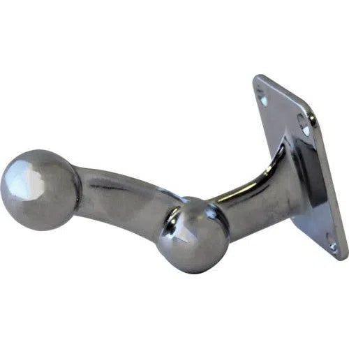 Towel Rail Bracket Twin Chrome Plated-19ππ-pair-