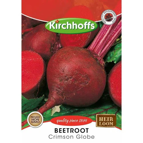 Vegetable Seed Beetroot Kirchhoffs-Crimson Globe-Picture Packet-