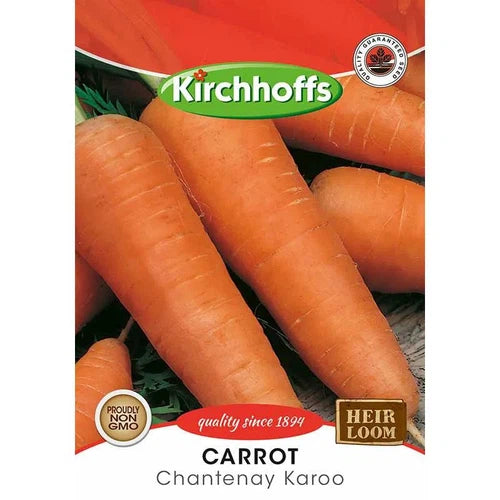Vegetable Seed Carrot's Kirchhoffs-Chantenay Karoo-Picture Packet-