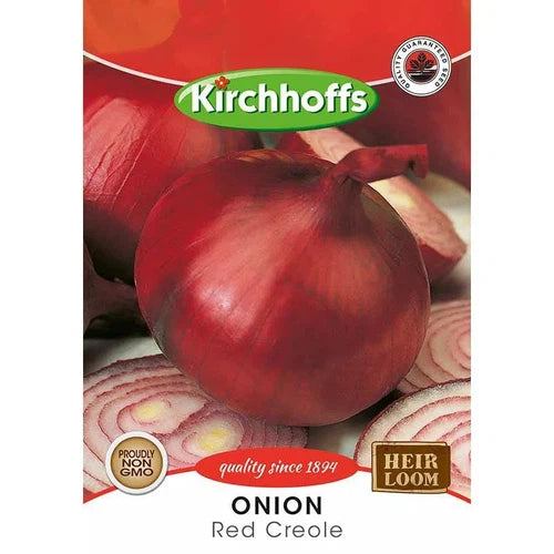 Vegetable Seed Onion's Kirchhoffs-Red Creole-Picture Packet-