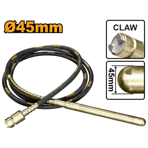 Vibrating Poker for 4T Vibrator iNGCO-45mm-