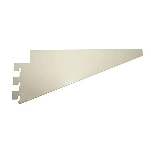 Wallband Shelf Bracket Ivory-350mm-Left