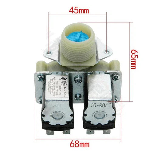 Washing Machine Top Loader Inlet Valve Solenoid-Single Head-