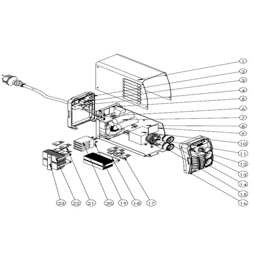 Welding Machine Stick 180π΄ Mini iNGCO-