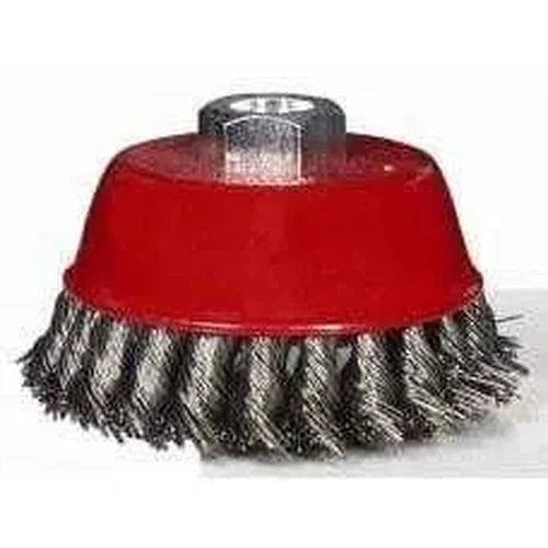 Wire Cup Brush Twisted-100mm x M14-Steel-