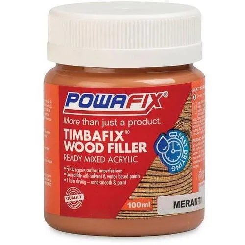 Wood Filler Timbafix Powafix-Maranti-100𝑚ℓ