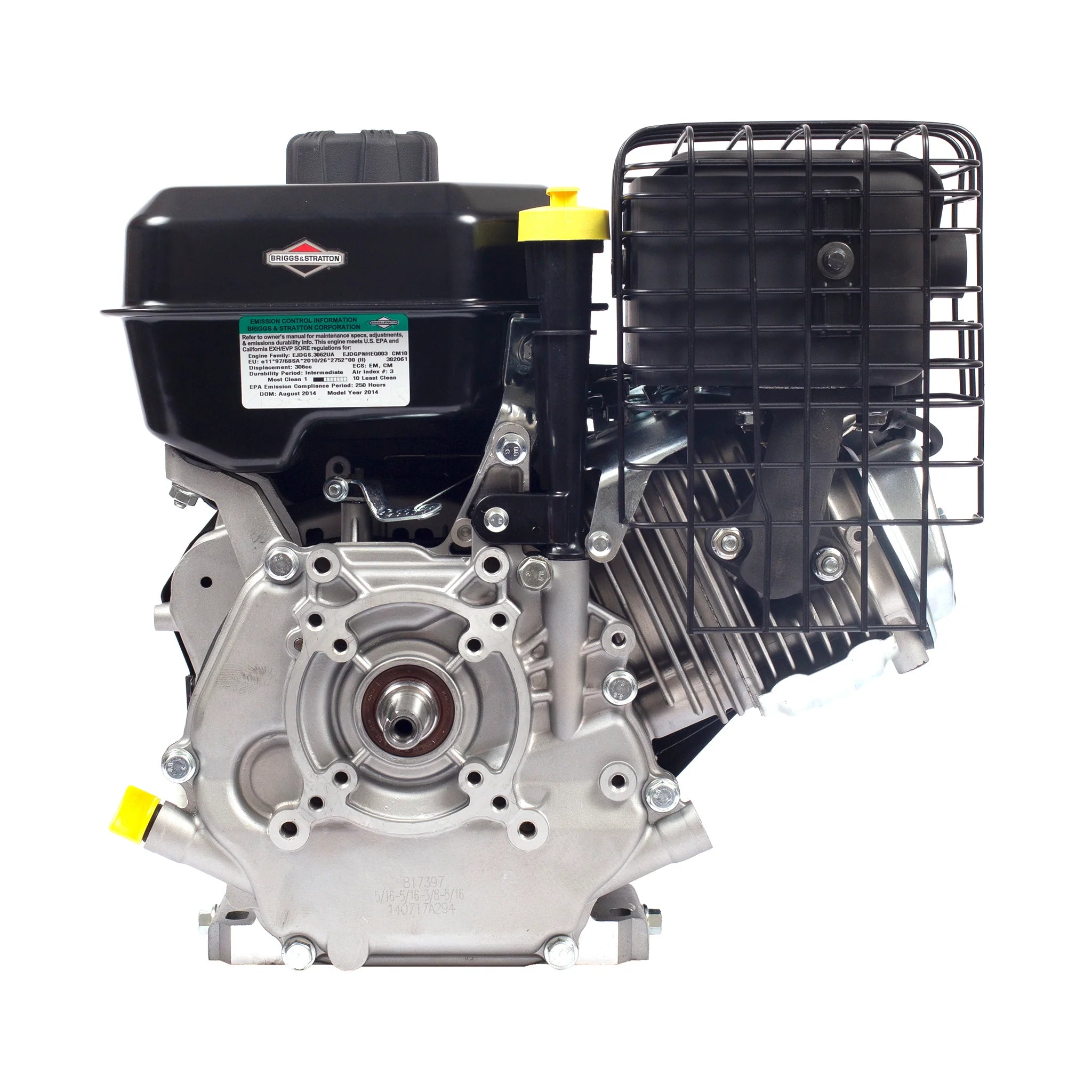 Engine Petrol Horizontal Shaft 10ℎ𝑝/7.46𝑘𝑊/306cc XR1450 B&S
