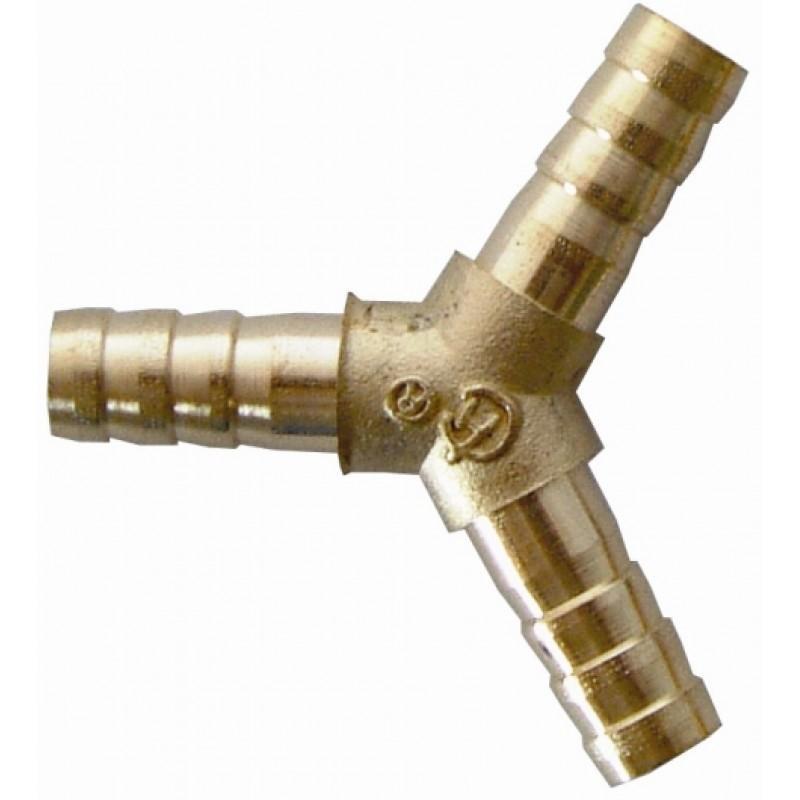 Hose Connector Brass Y-Brass Fittings-Air Craft-8mm-diyshop.co.za