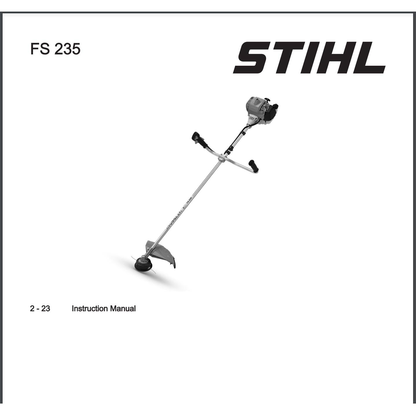 STIHL FS 55 инструкция по эксплуатации онлайн страница 43