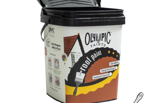 Roof Paint Universal Acrylic Olympic-Burgandy-20ℓ