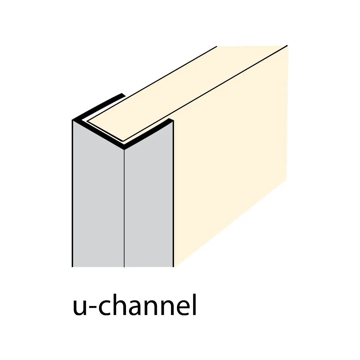 Aluminium Board Channel U