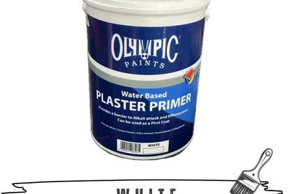 Paint Plaster Primer Water Based Olympic-White