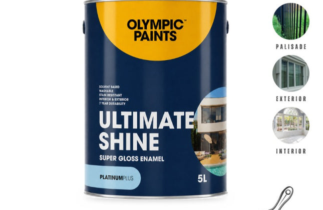 Paint Enamel Ultimate Shine Olympic-Orange