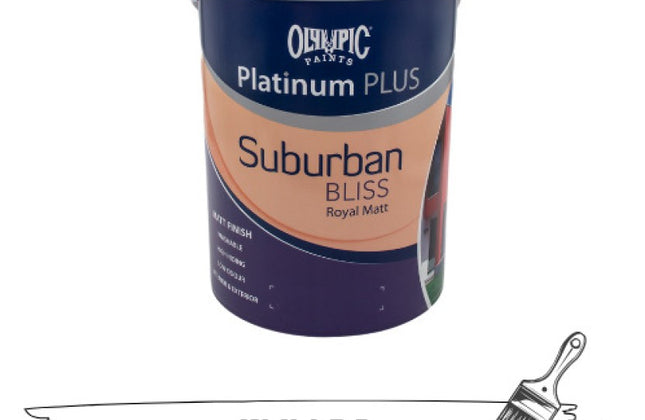 Paint PVA Matt Suburban Bliss Olympic-White-20ℓ