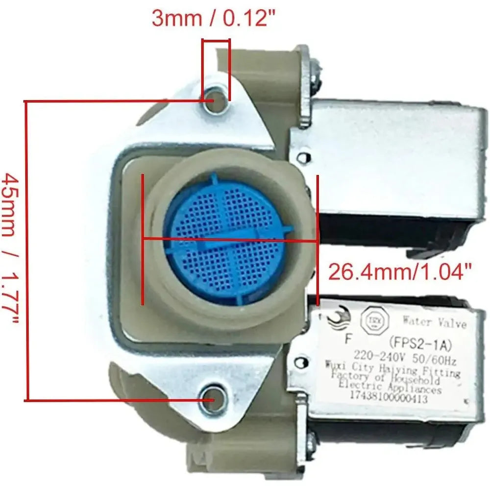 Solenoid Inlet Valve FPS2-1A)-1A) for Top Loader DEFY-