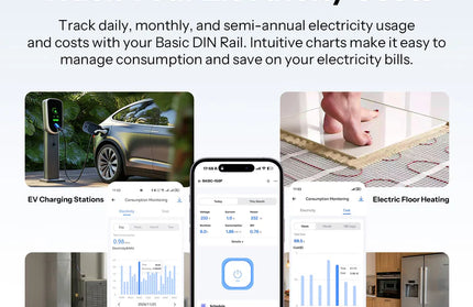 Circuit Breaker MCB DIN Smart Wi-Fi SONOFF