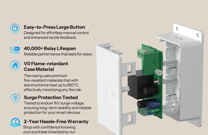 Smart Wi-Fi Switch Basic Matter 1GS SONOFF