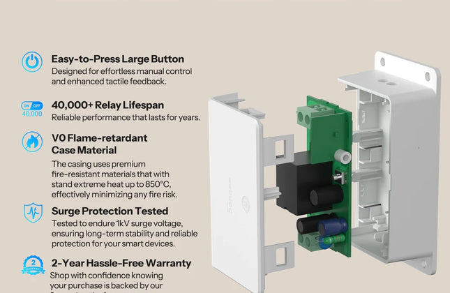 Smart Wi-Fi Switch Basic Matter 1GS SONOFF