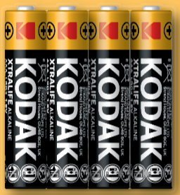 Battery 1.5𝑉 AAA XTRALIFE Alkaline KODAK