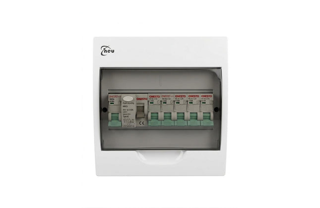 Distribution Box Surface Mount DIN PVC Pre Populated
