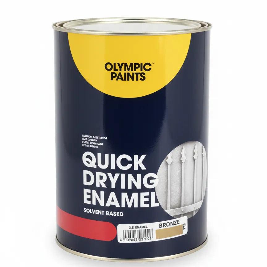 Paint Enamel QD Olympic-5ℓ-White-