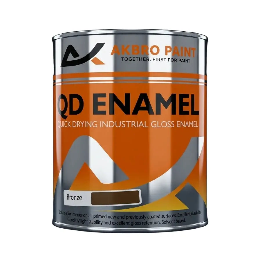 Paint Enamel QD Akbro-1ℓ-White-