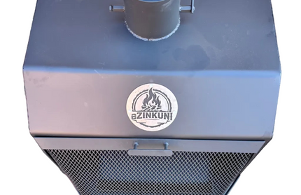 Wood Burning Fireplace 90° eZinkuni