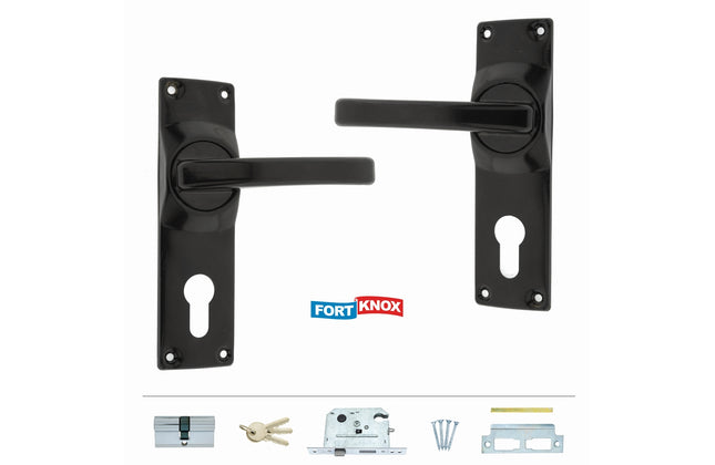 Lockset Classic Cylinder Meduim Duty FortKnox