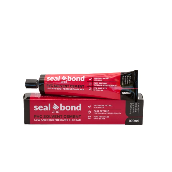 Glue PVC Cement Seal & Bond-High Pressure-50𝑚ℓ Tube-