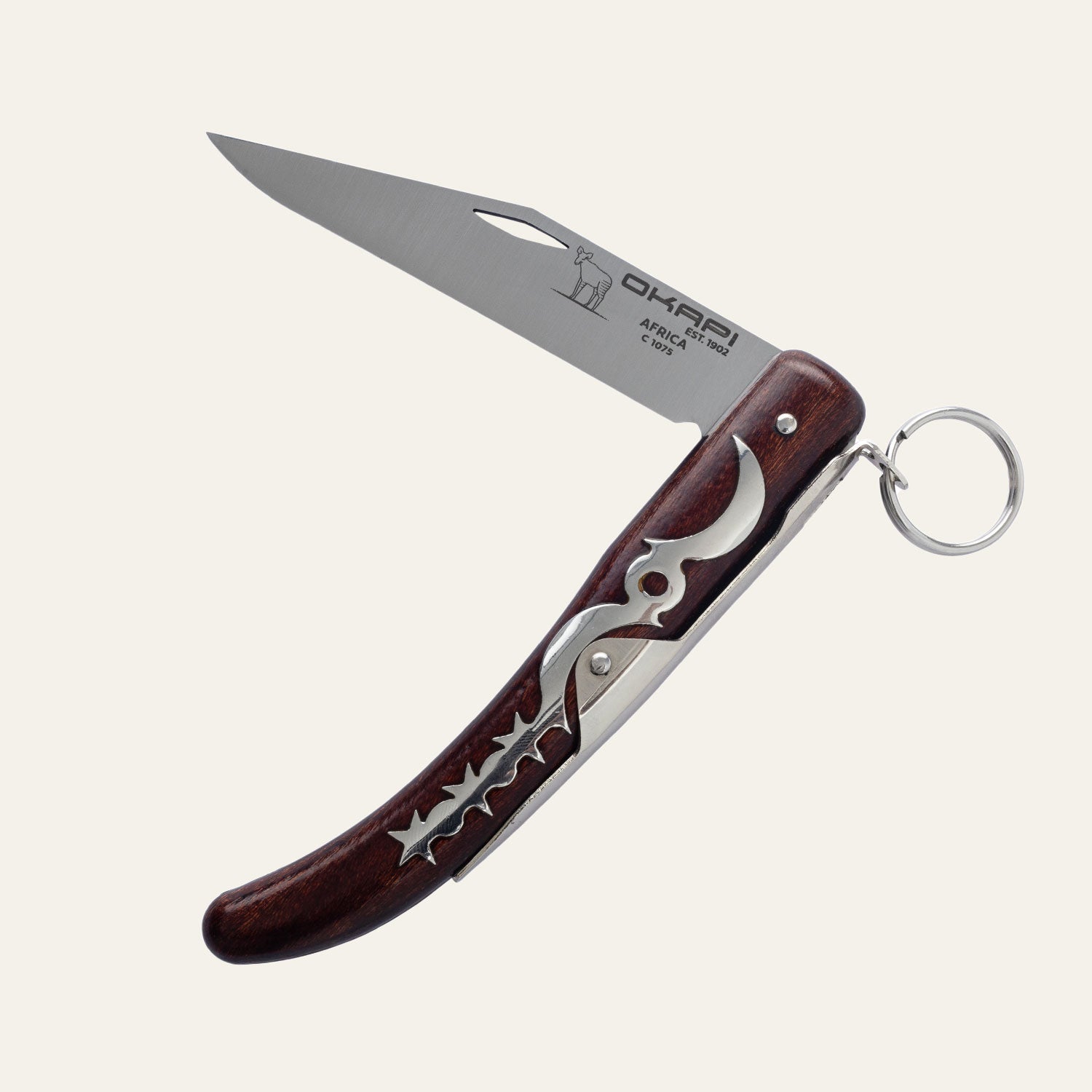 Picnic Knife Moon & Star Lock