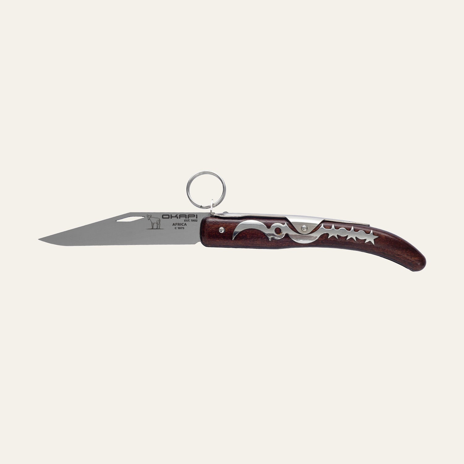 Picnic Knife Moon & Star Lock